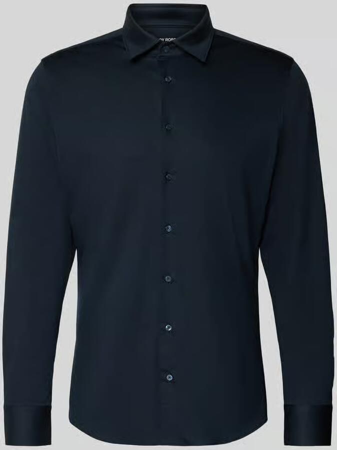 ROY ROBSON slim fit zakelijk hemd met kentkraag - Foto 2