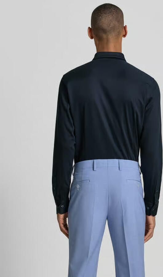 ROY ROBSON slim fit zakelijk hemd met kentkraag - Foto 2