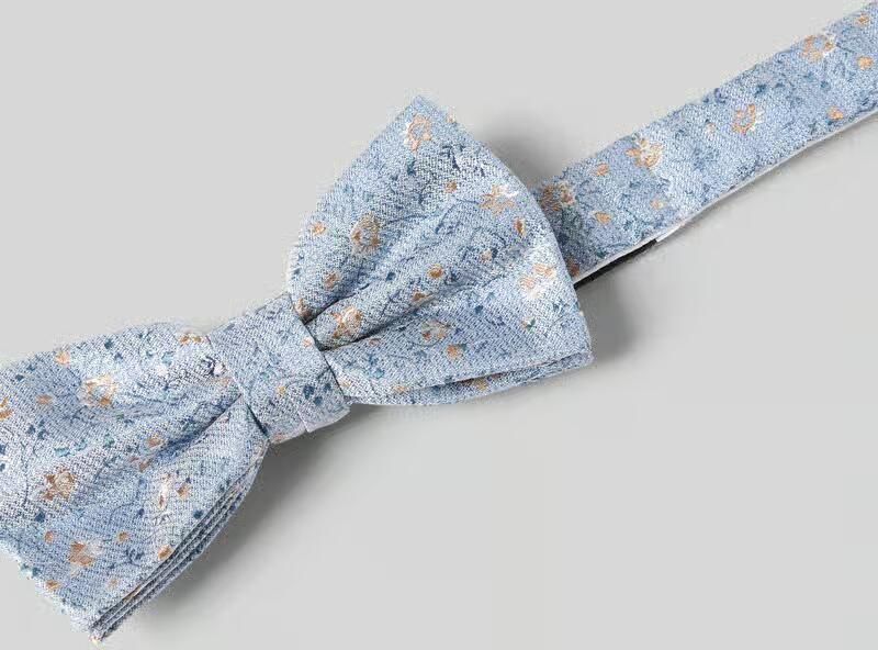 ROY ROBSON Strik en pochet met all-over bloemenmotief stitching