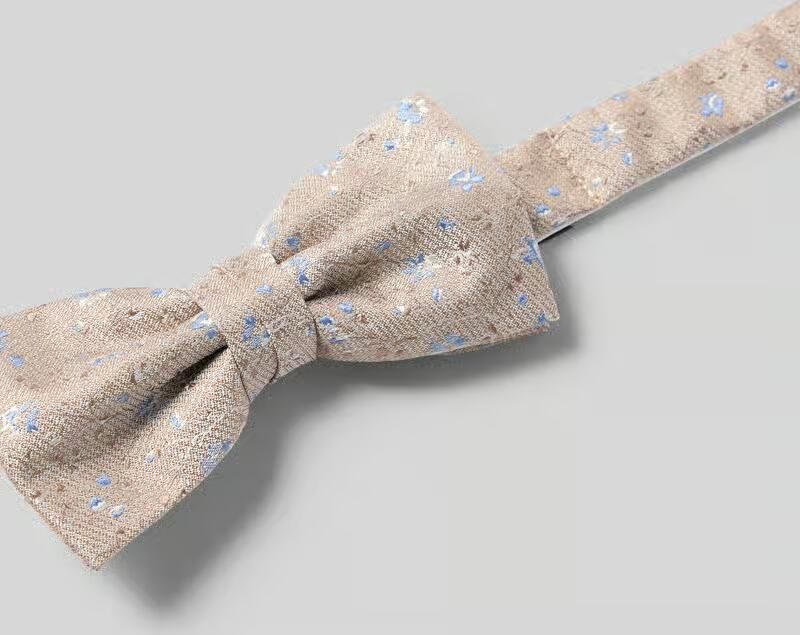 ROY ROBSON Strik en pochet met all-over bloemenmotief stitching