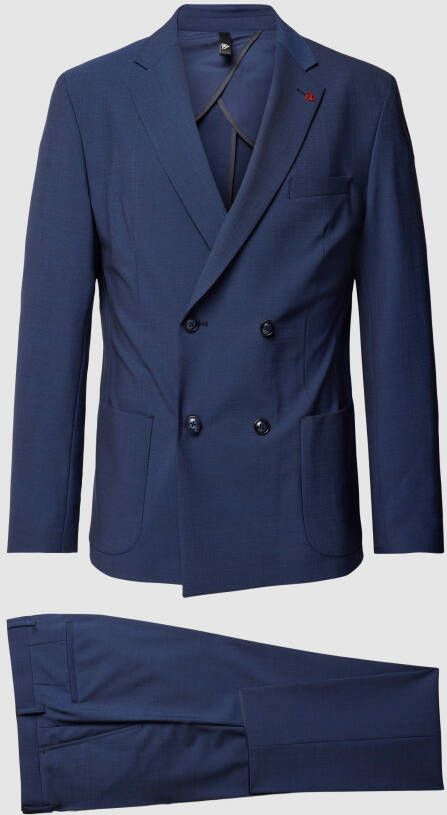 Roy Robson Slim fit pak met structuurmotief