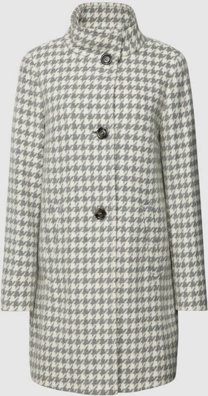 Saint Jacques Lange jas met all-over motief
