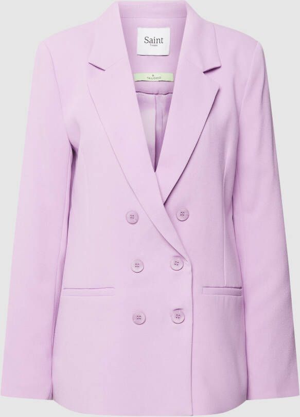 Saint Tropez Blazer met strookzakken model 'Torry'