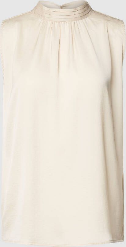 Saint Tropez Blouseshirt met opstaande kraag model 'Aileen'