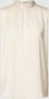 Saint Tropez Elegante Aileensz Top Bluser in Crème Beige Dames - Thumbnail 2