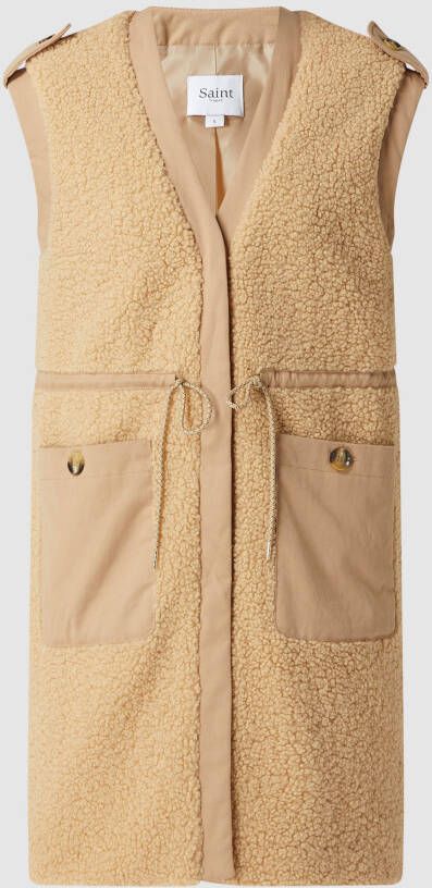 Saint Tropez Lang gilet van teddybont model 'Heidi'