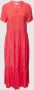 Saint Tropez Midi-jurk met V-hals model 'Eda' - Thumbnail 2