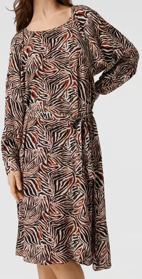 Saint Tropez Midi-jurk met boothals model 'Tessa' - Foto 2