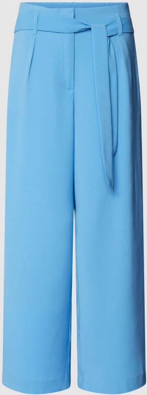 Saint Tropez Stoffen broek met strikceintuur model 'Andrea'