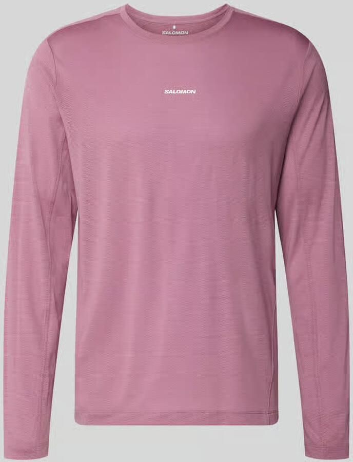 Salomon Functioneel shirt met logo en ronde hals - Foto 2