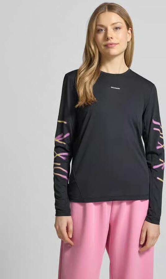 Salomon Functioneel shirt met Logo model 'Kout' - Foto 4
