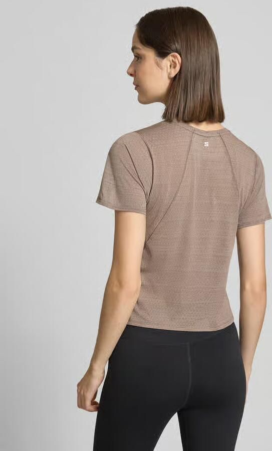 Salomon Kort fit T-shirt met logoprint - Foto 2