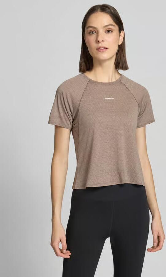 Salomon Kort fit T-shirt met logoprint - Foto 3
