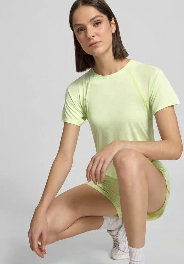 Salomon Kort T-shirt met Ronde hals Model 'SHKOUT'