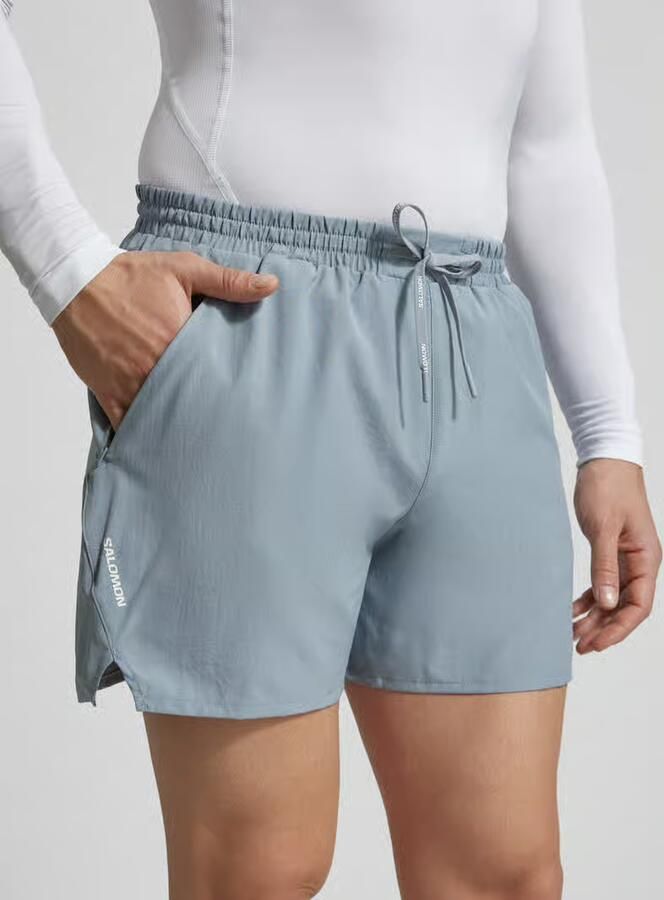 Salomon Short met elastische band met logo
