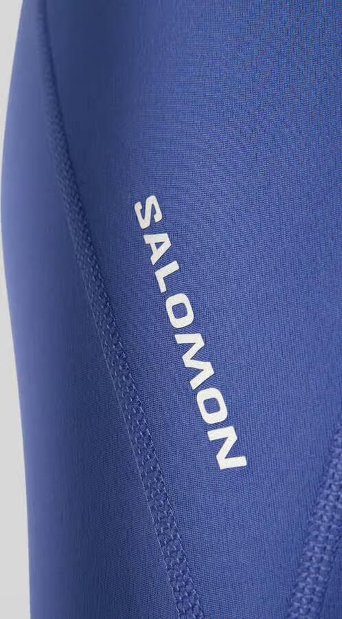 Salomon slim fit legging met logoprint model 'Bliss'