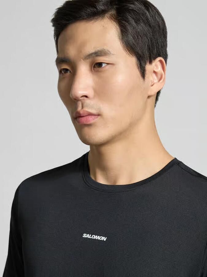 Salomon T-shirt met ronde hals en logo