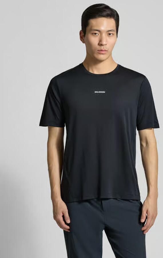 Salomon T-shirt met ronde hals en logo - Foto 2
