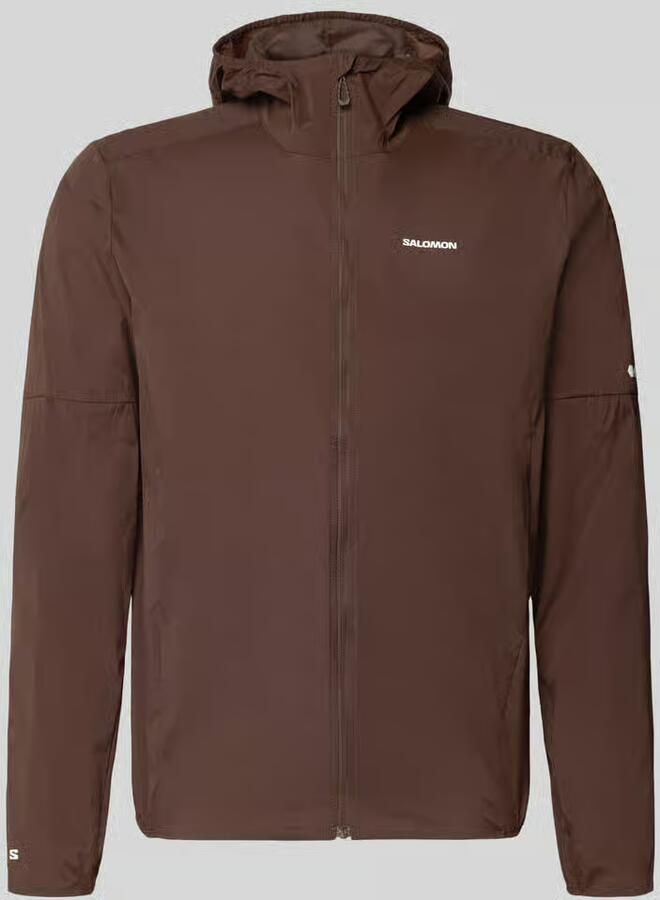 Salomon Windbreaker met capuchon en logo Model 'SENSE AERO' - Foto 2