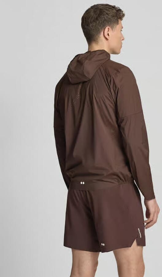 Salomon Windbreaker met capuchon en logo Model 'SENSE AERO' - Foto 3