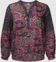 Samoon PLUS SIZE blouse van viscose met paisleydessin - Thumbnail 2