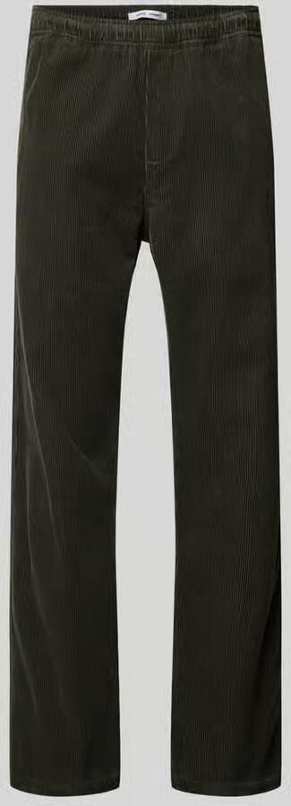 Samsøe Corduroy broek met elastische band Model 'JABARI' - Foto 2