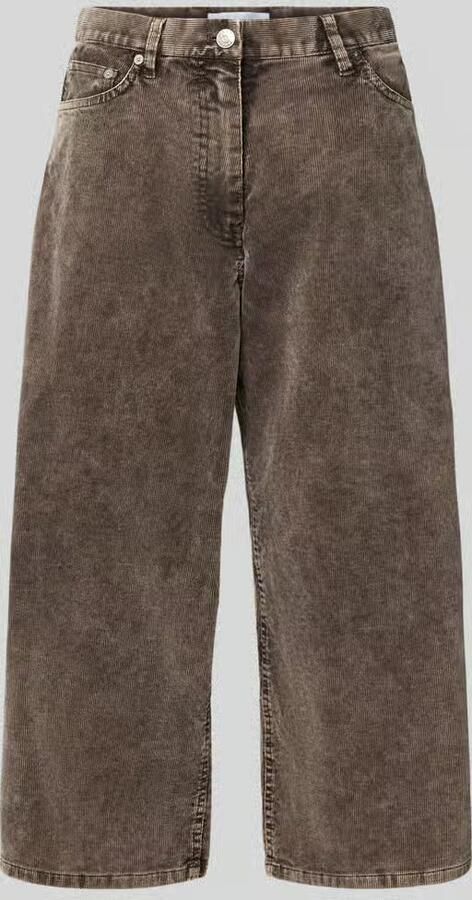 Samsøe Culotte van corduroy model 'HARPER'