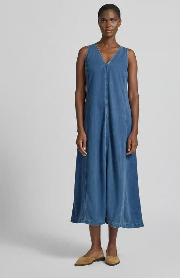 Samsøe Denimjurk met V-hals model 'SASKYLAR' - Foto 2
