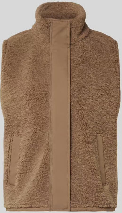 Samsøe Fleecegilet met opstaande kraag model 'FROST'