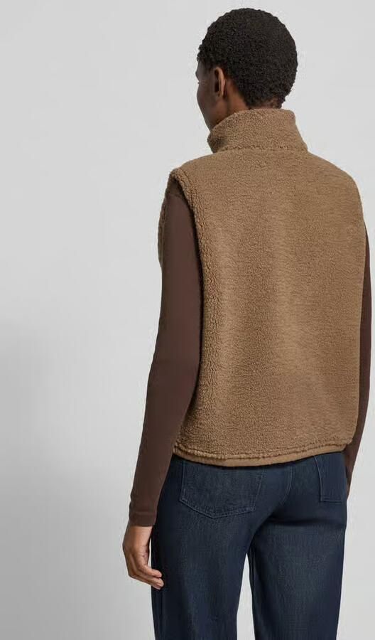 Samsøe Fleecegilet met opstaande kraag model 'FROST'