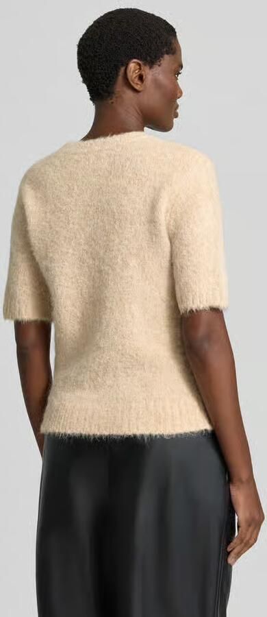 Samsøe Gebreid shirt met ronde hals model 'JEANNE' - Foto 3