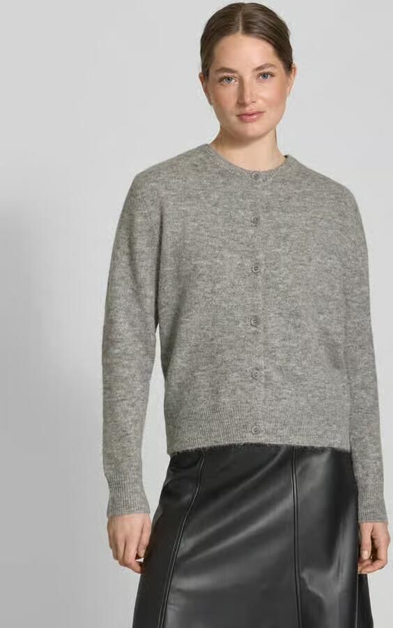 Samsøe Gebreide cardigan met wol - Foto 2
