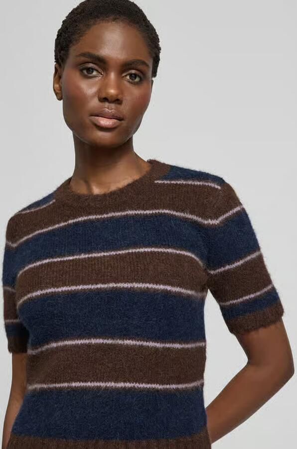 Samsøe Gebreide pullover met 1 2-mouwen model 'JEANNE - Foto 2