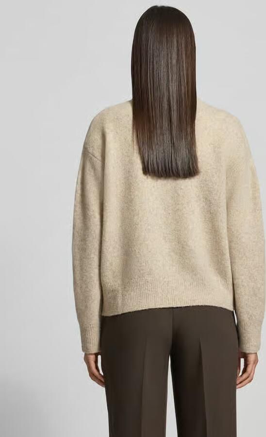 Samsøe Gebreide pullover met ribboorden model 'SAMELODY'