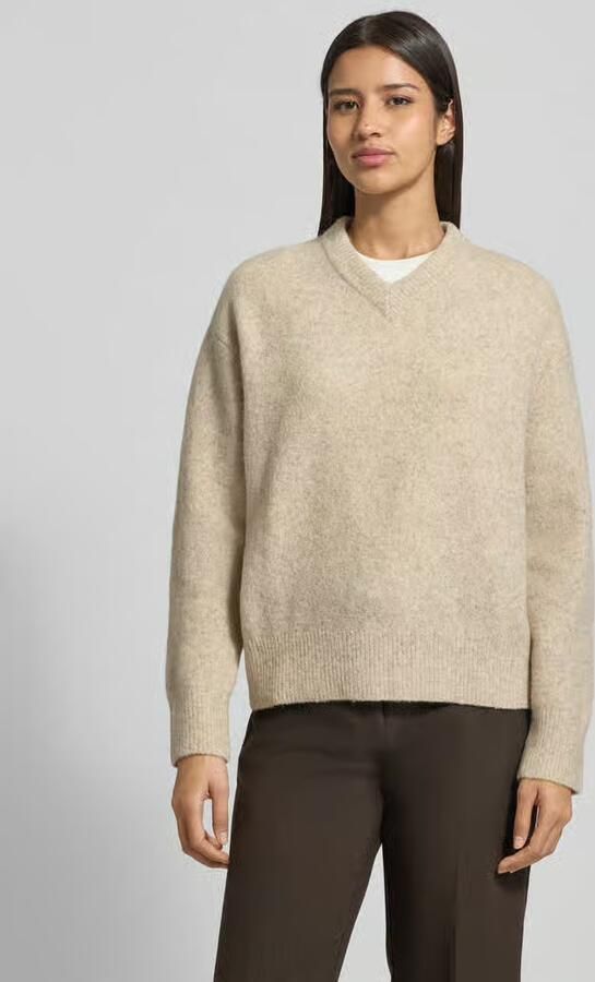 Samsøe Gebreide pullover met ribboorden model 'SAMELODY' - Foto 2
