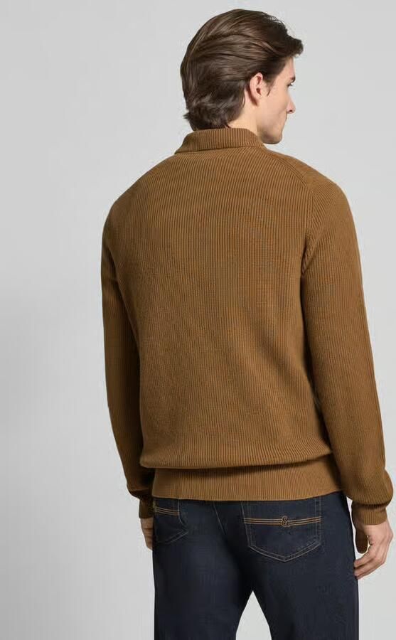 Samsøe Gebreide pullover van wol met ritssluiting model 'ISAKS'