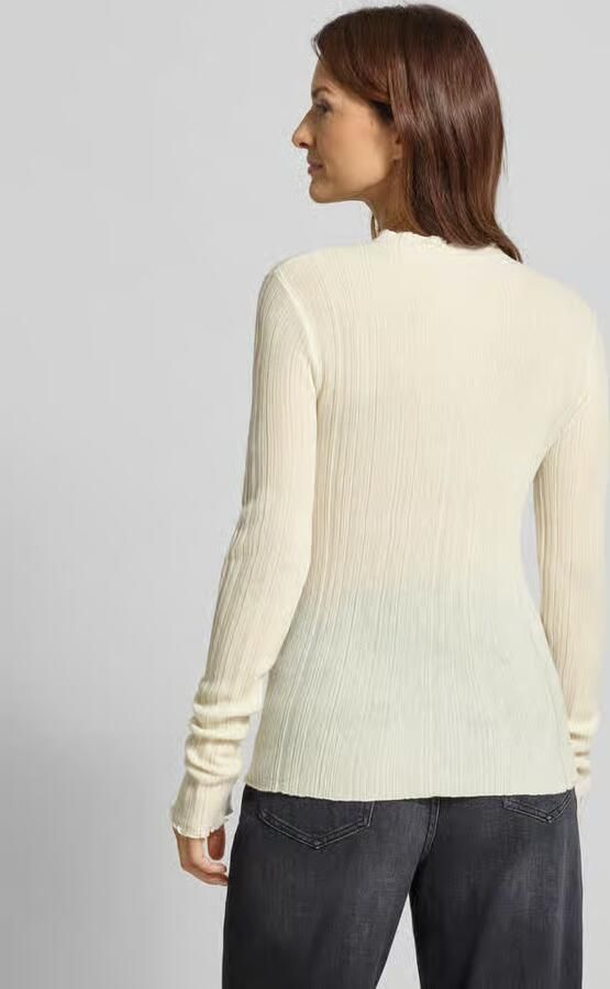 Samsøe Gebreide pullover van wol met structuurmotief model 'JOSE'