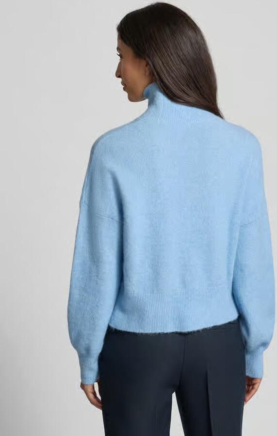 Samsøe Gebreide pullover van wolmix met opstaande kraag model 'NOLA'