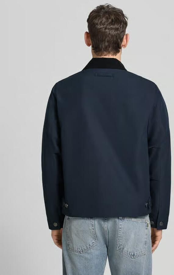 Samsøe Jack met kentkraag in corduroy look model 'ROBIN' - Foto 2