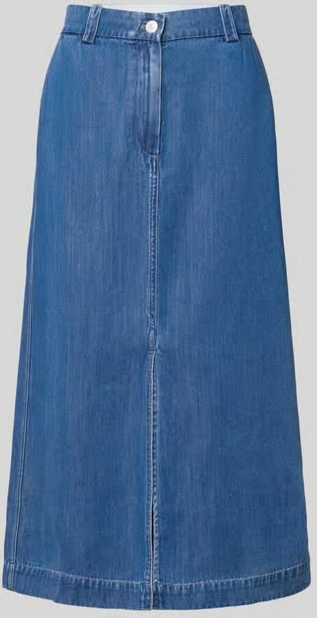 Samsøe jeansrok met knoop- en ritssluiting model 'SATOVES' - Foto 2
