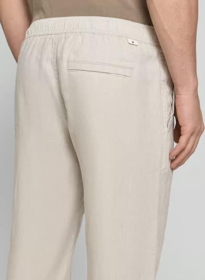 Samsøe Linnen broek met steekzakken model 'JABARI'