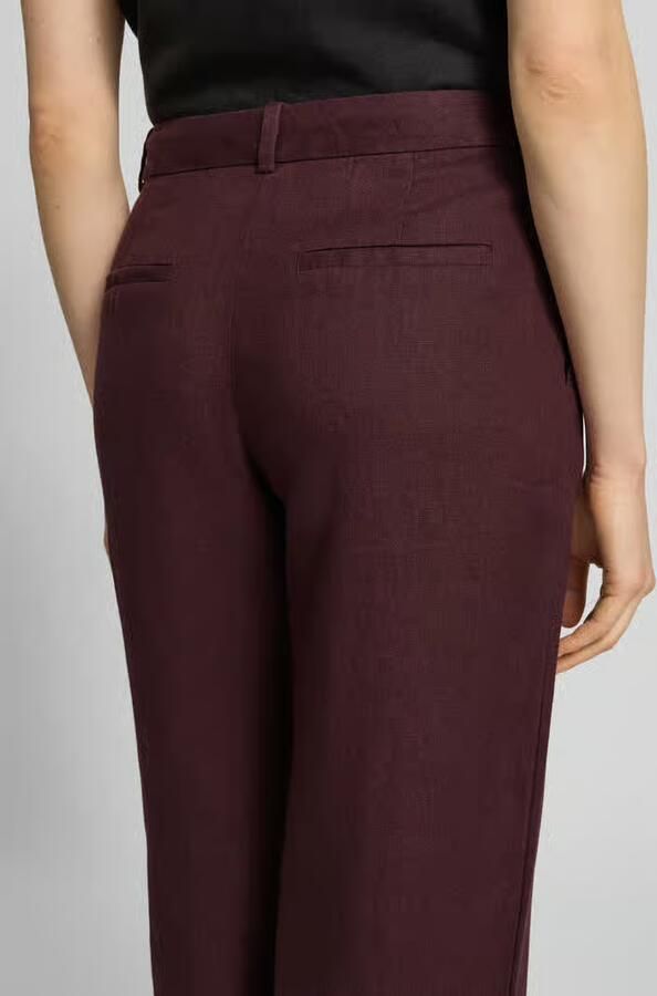 Samsøe Linnen broek met steekzakken model 'SALARA'
