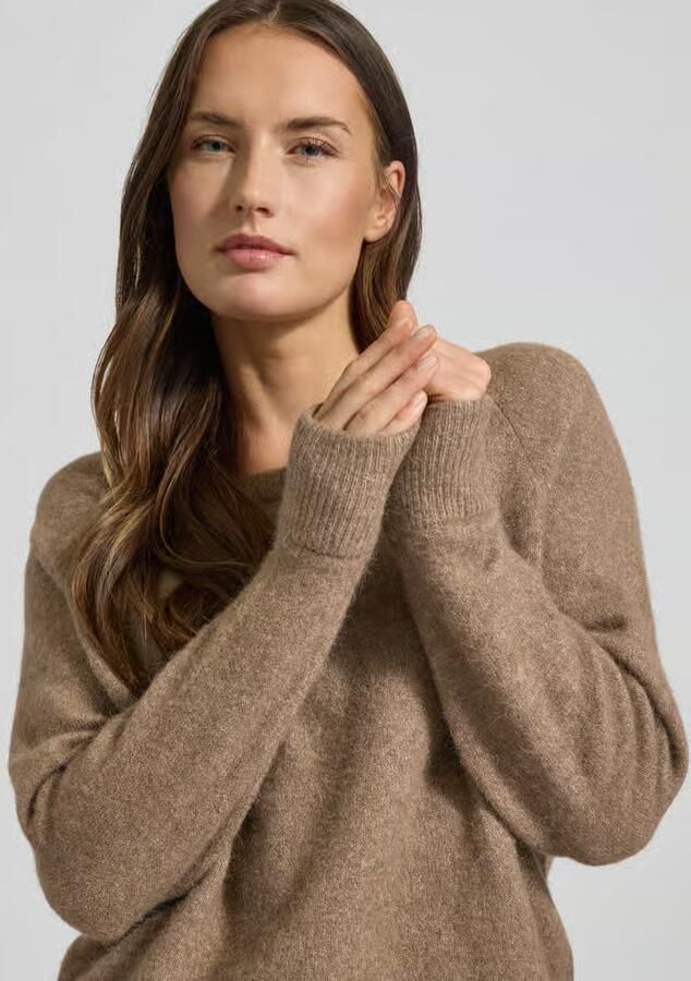 Samsøe Loose fit gebreide pullover van een mix van wol en alpaca - Foto 2