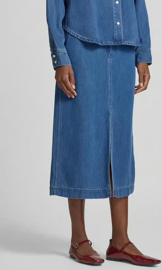Samsøe Midirok met denimlook model 'SATOVES' - Foto 2