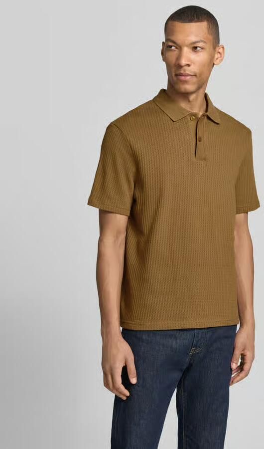 Samsøe modern fit polokraag met korte knoopsluiting model 'JASE' - Foto 3