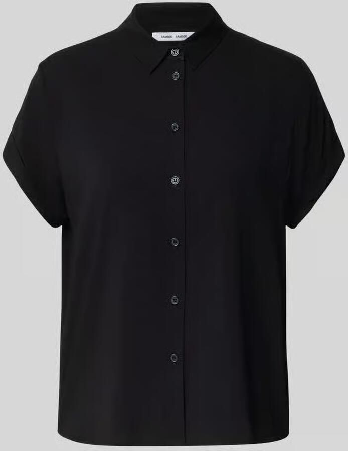 Samsøe Overhemdblouse met knoopsluiting model 'MAJAN'