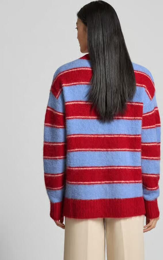 Samsøe Oversized gebreide pullover met ronde hals model 'JEANNE'