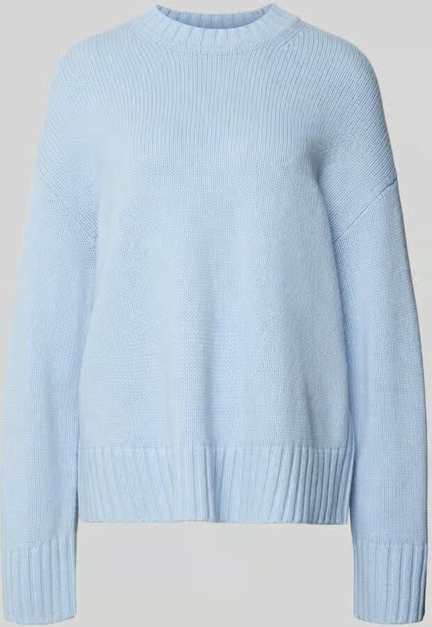 Samsøe Oversized gebreide pullover van wolmix model 'SAKEIKO'