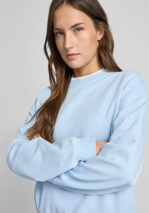 Samsøe Oversized sweatshirt met ribboorden model 'SAVAN' - Foto 2