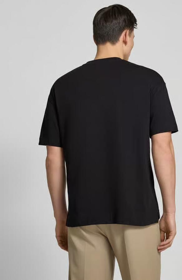 Samsøe Oversized T-shirt met geribde ronde hals model 'JOEL'